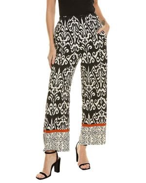 Gracia Wide Leg Pajama Pant - Black