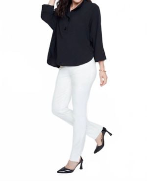 Renuar Long Dolman Sleeves Blouse - Blue