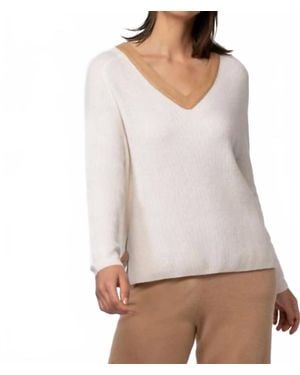 Max & Moi Preston Sweater - White