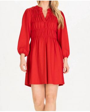 Duffield Lane Hyacinth Dress - Red