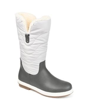 Journee Collection Collection Tru Comfort Foam Pippah Boot - Gray