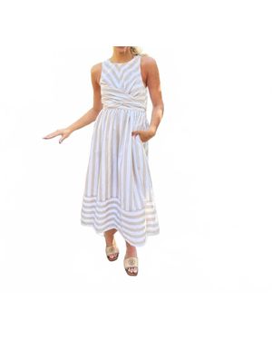 Mustard Seed Bradenton Midi Dress - Blue