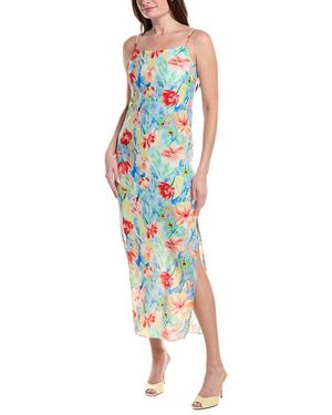 sam edelman women's mixed-media sleeveless pleated dress Sam Edelman Mixed Media Pleated Dress In Navy - 71% Off