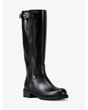 Michael Kors Outlet Royce Riding Boot - Black