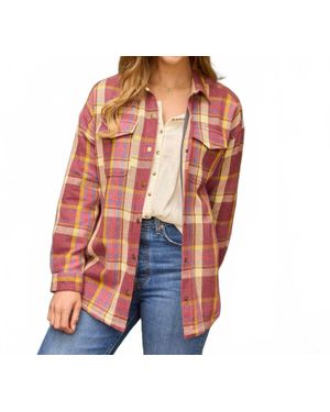 Toad & Co. Conifer Shirt Jacket - Orange