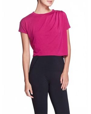 Marchesa Athleisure Misty Top - Pink
