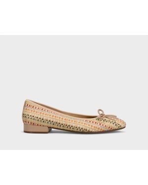Vaneli Theo Ballerina Flat Shoes - Metallic