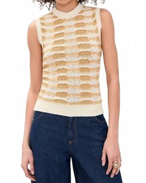 Ulla Johnson Patrizia Knit Top - Blue