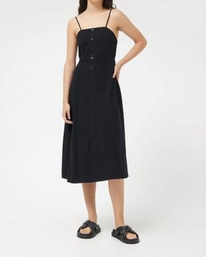 Compañía Fantástica Long Open Back Dress - Black