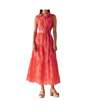Omika Emeline Maxi Dress - Red