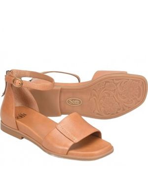Söfft Reyna Flat Sandals - Brown
