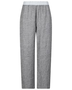 Rabanne Relaxed-Fit Straight-Leg Pants - Gray