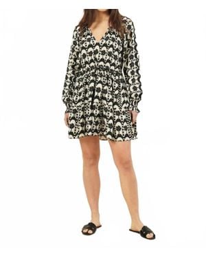 Omika Riviera Mini Dress - Black