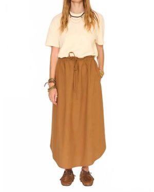 Mkt Studio Josine Cotton Skirt - Natural