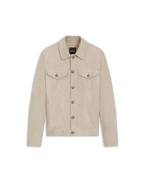BOSS Regular-Fit Jacket - Natural