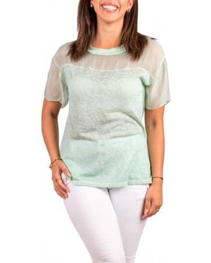 Gigi Moda Sondrio Short Sleeve T-Shirt - Gray
