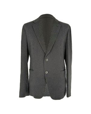 Giorgio Armani Single-Breasted Blazer - Gray