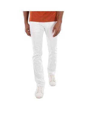 BLACK LABEL CRESTBRIDGE 5-Pocket Cotton-Blend Trouser - White