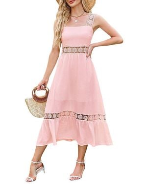 DELI S Deli.S Midi Dress - Pink
