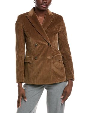 Weekend by Maxmara Katanga Corduroy Jacket - Brown