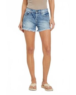 Hidden Jeans Kenzie High Waist Shorts - Blue