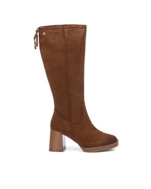 Xti Suede Boots By - Brown