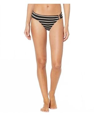 Ralph Lauren Dylan Stripe Ring Front Hipster - Black