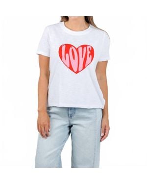 Lisa Todd Hello Love Tee - Blue