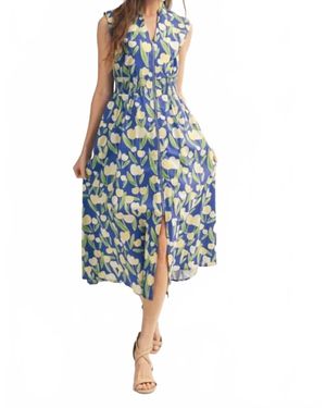 Jodifil Lila Bluebell Midi Dress