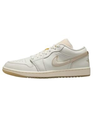 Nike Jordan 1 Low Se Metallic Team - Black