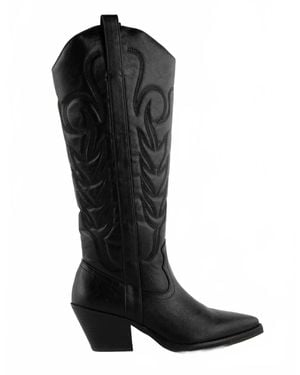 Matisse Dixie Tall Western Boots - Black