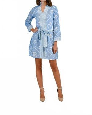 Victoria Dunn French Quarters Dress - Blue