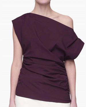 A.L.C. Nara Off The Shoulder Top - Purple