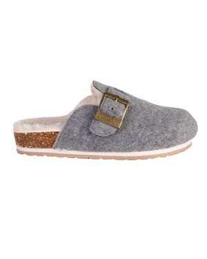 Cloud Nine Sheepskin Shirley Scuff 2 Indoor/outdoor In Gray