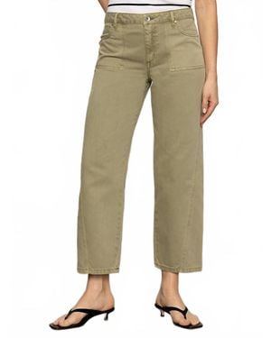 Sanctuary District High Rise Column Ankle Jeans - Natural