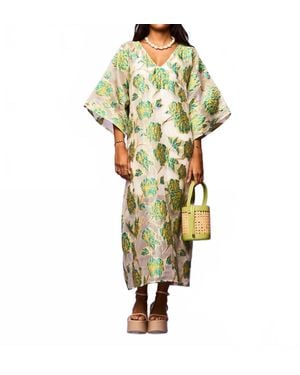 Tela Garden Party Maxi Dress - Yellow