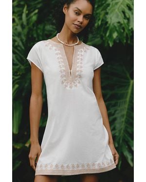 Calypso St. Barth Rowena Shift Dress - Green