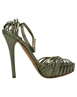 Ralph Lauren Collection Strappy Sandals - Green