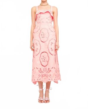 SOFIA The Label Palermo Maxi Lace Dress - Pink