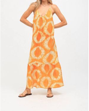 Electric and Rose Laney Dress - Orange