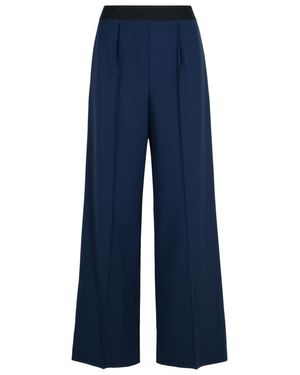MSGM Virgin Wool Pants - Blue