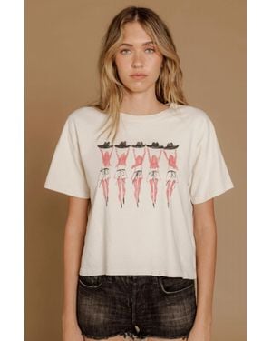 All of Us Cowboy Hats Tee - Natural