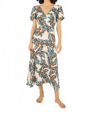 Traffic People Feckless Feathers Bonnie Dress By - Green