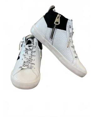Vintage Havana Arlo & High Top Sneaker - White