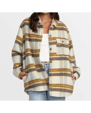 RVCA Birdie Shacket - Natural