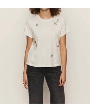 Sanctuary Embellished Tee - Natural