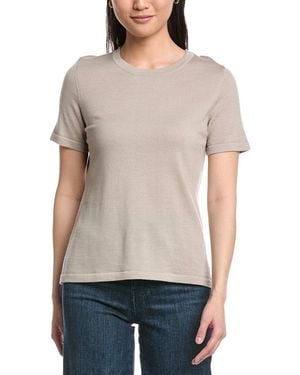 Anne Klein Luxe 100% Wool Top - Gray