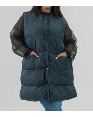 Bitte Kai Rand Feather Down Vest - Blue