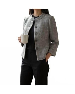 Talbots Thread Cropped Jacket - Black
