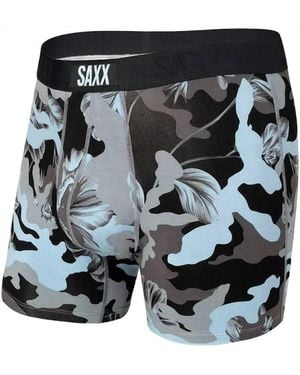 Saxx Underwear Co. Vibe Super Soft Boxer Brief - Black